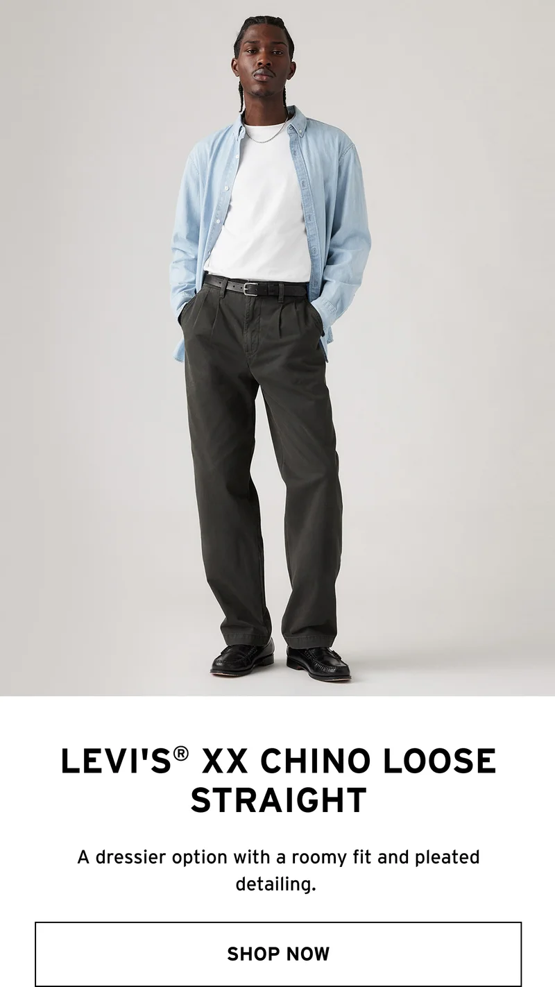 XX CHINO LOOSE STRAIGHT