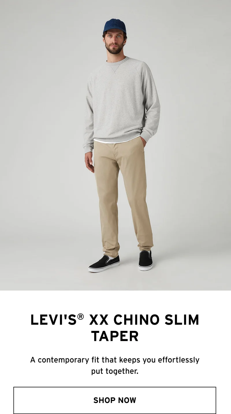 XX CHINO SLIM TAPER
