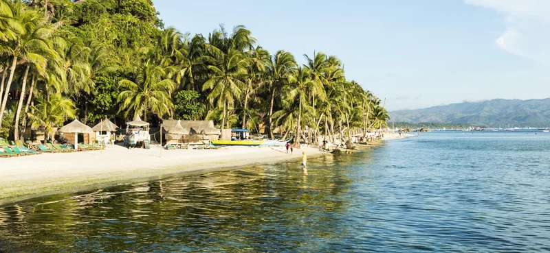 White Beach in Boracay is often voted the most popular beach in Asia.
