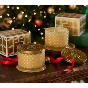 HomeWorx by Slatkin & Co. S/2 14oz Candles Sugared Citrus Fir