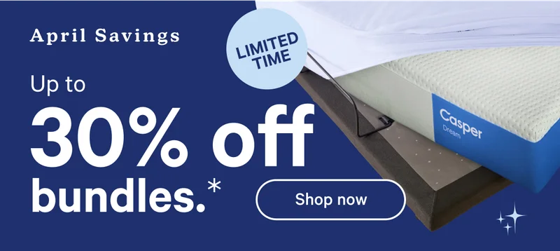 April Savings; Up to 30% off bundles.*