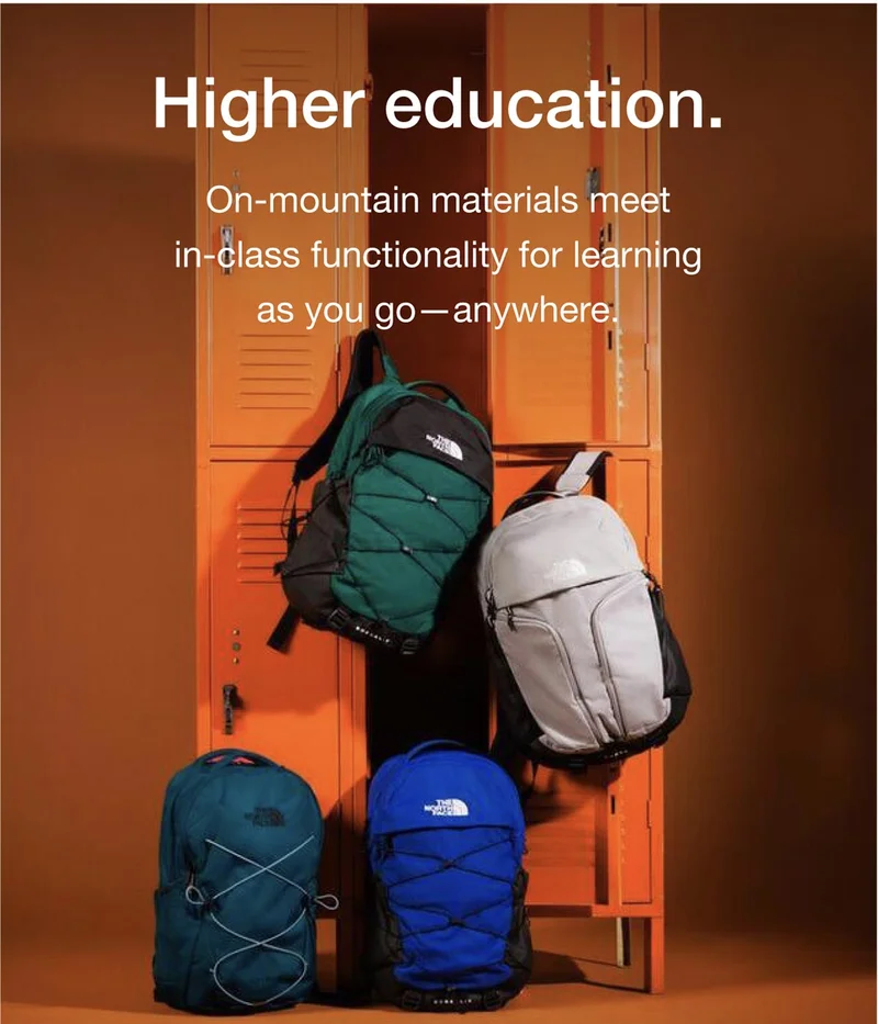 Higher education. On-mountain materials meet in-class functionality for learning as you go - anywhere