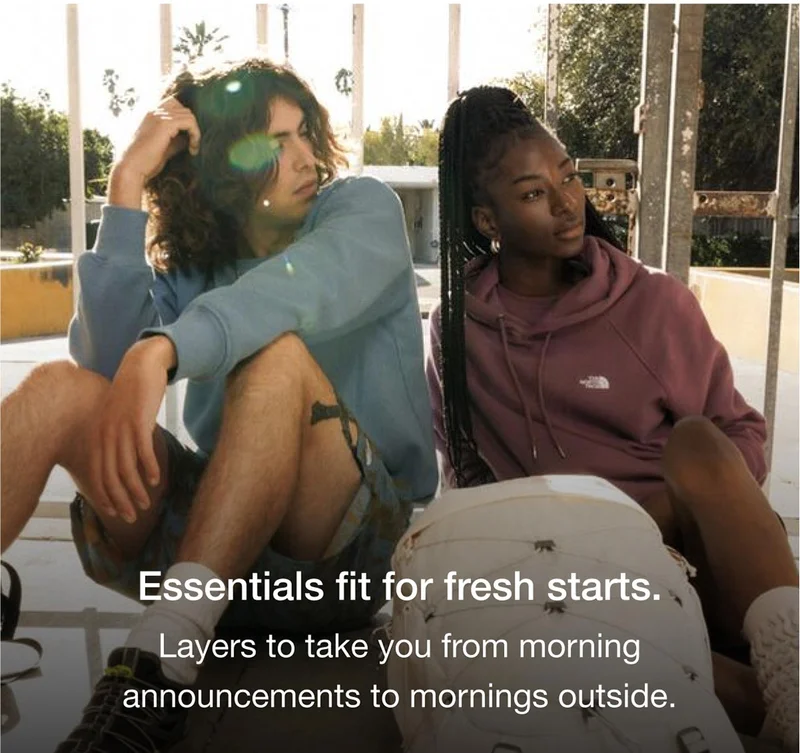 Essentials fit for fresh starts. Layers to take you from morning announcements to mornings outside.
