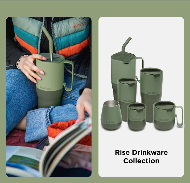 Rise Drinkware Collection - Sea Spray