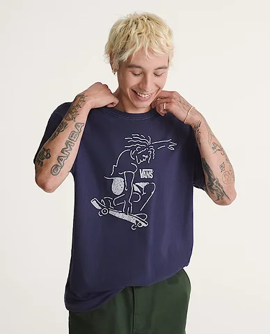 Waffle Shop Skate Crest T-Shirt