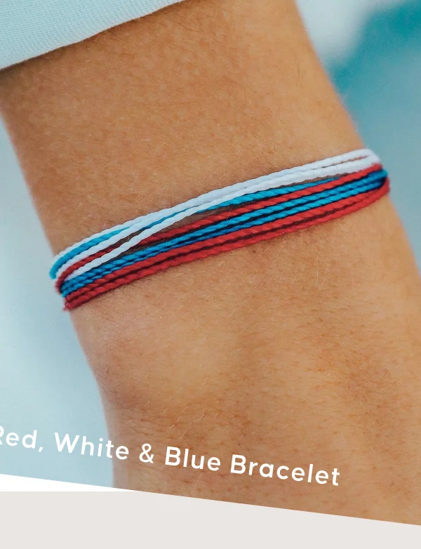 Red, White& Blue Bracelet