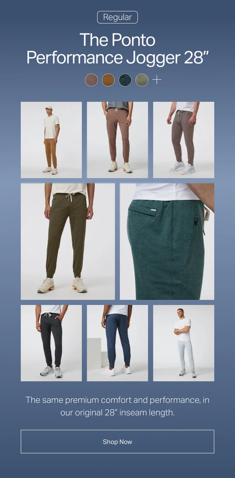 The Ponto Performance Jogger 28"