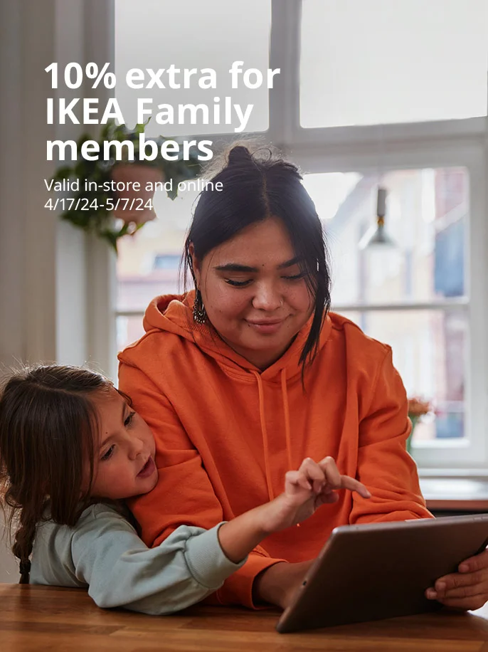 10% extra for IKEA family members