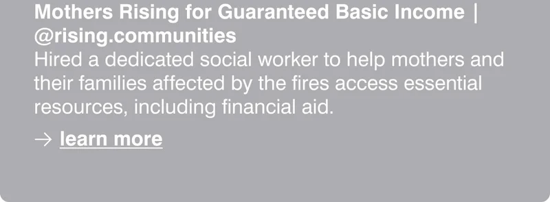 Mothers Rising for Guaranteed Basic Income