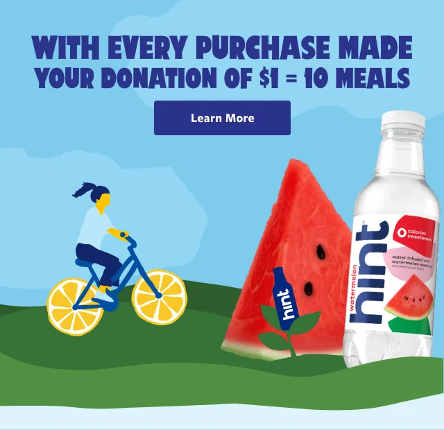 With every purchase made your donation of $1 = 10 meals