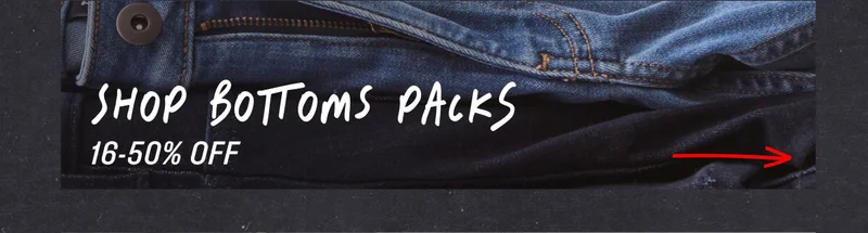 shop bottoms packs