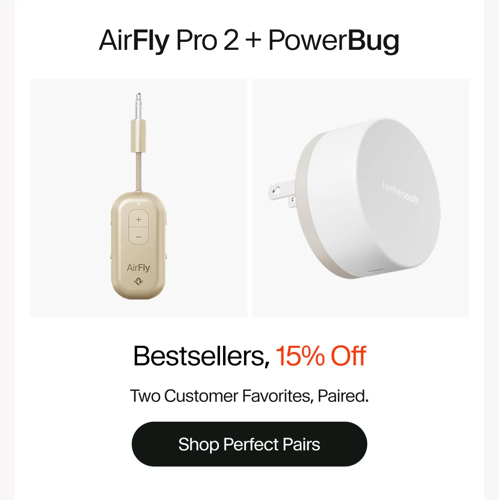 AirFly Pro 2 + PowerBug