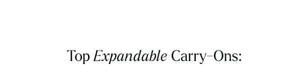 Shop Top Expandable Carry-On Luggage