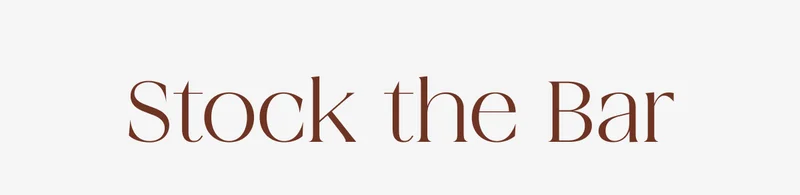 Stock the Bar