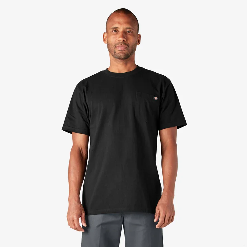 Heavyweight Short Sleeve Pocket T-Shirt