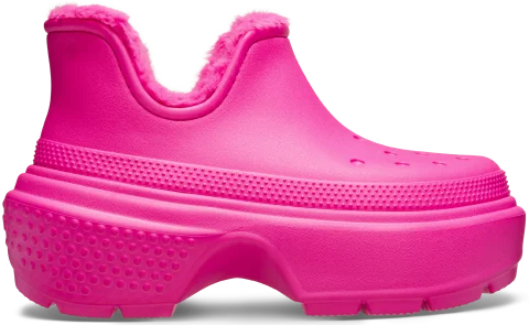 Shop The Stomp Lined Shorty Boot in Pink Crush