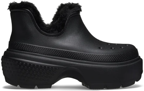 Shop The Stomp Lined Shorty Boot in Black/Black