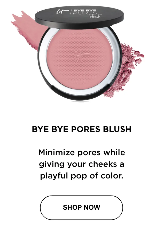 BYE BYE PORES BLUSH SHOP NOW