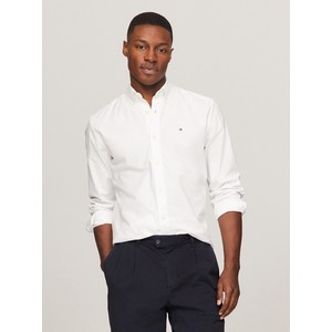 Solid Stretch Regular Fit Oxford Shirt