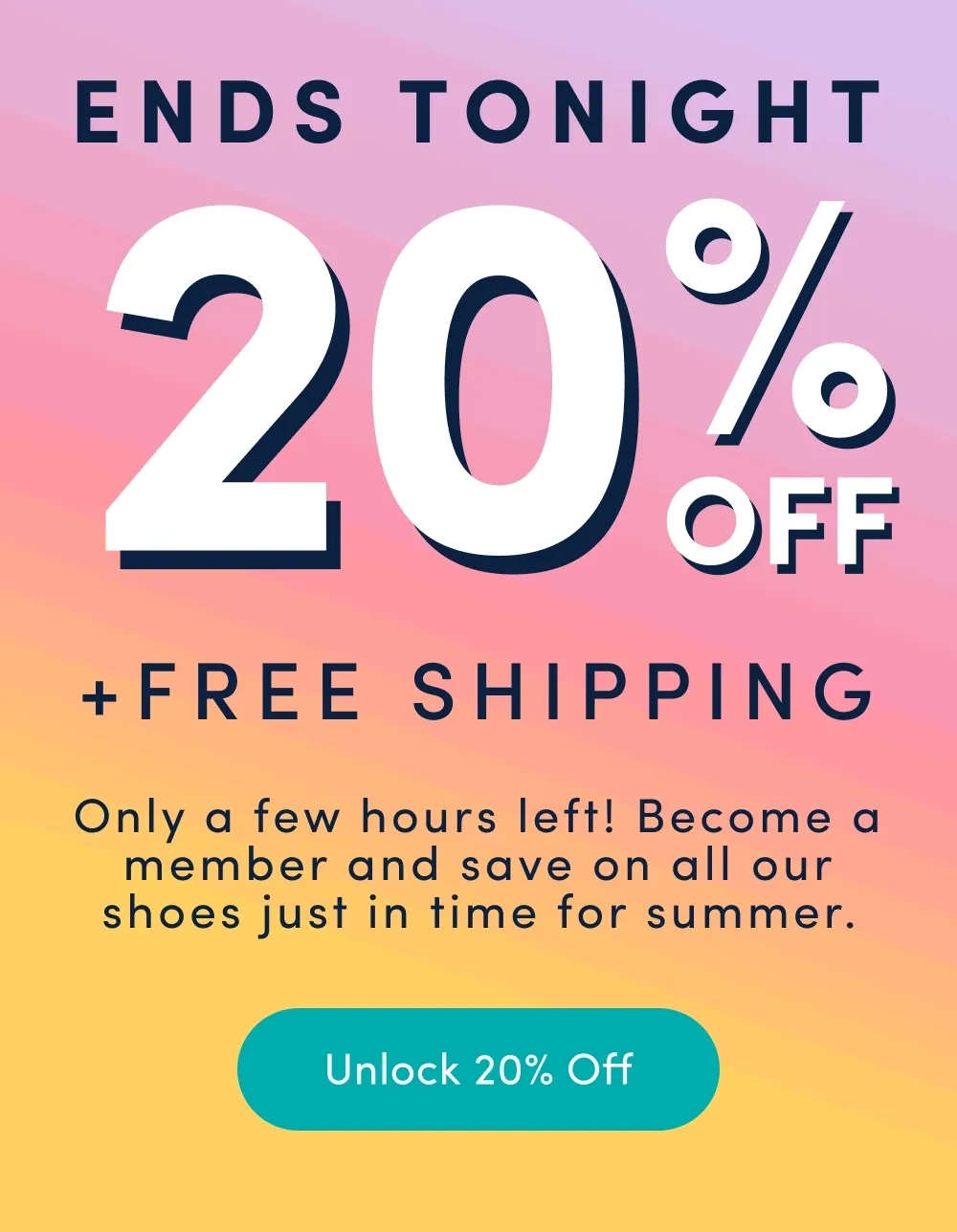 UNLOCK 20% OFF