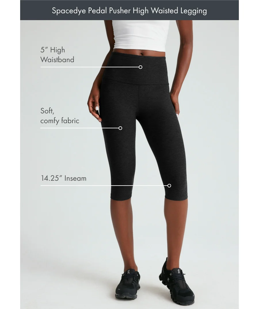 Spacedye Pedal Pusher High Waisted Legging