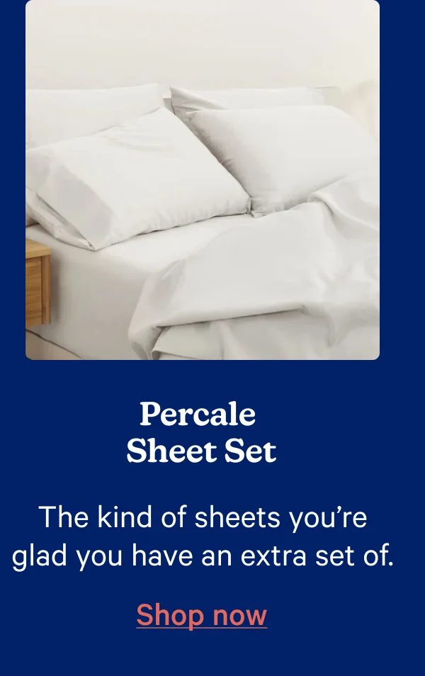 Percale Sheet Set