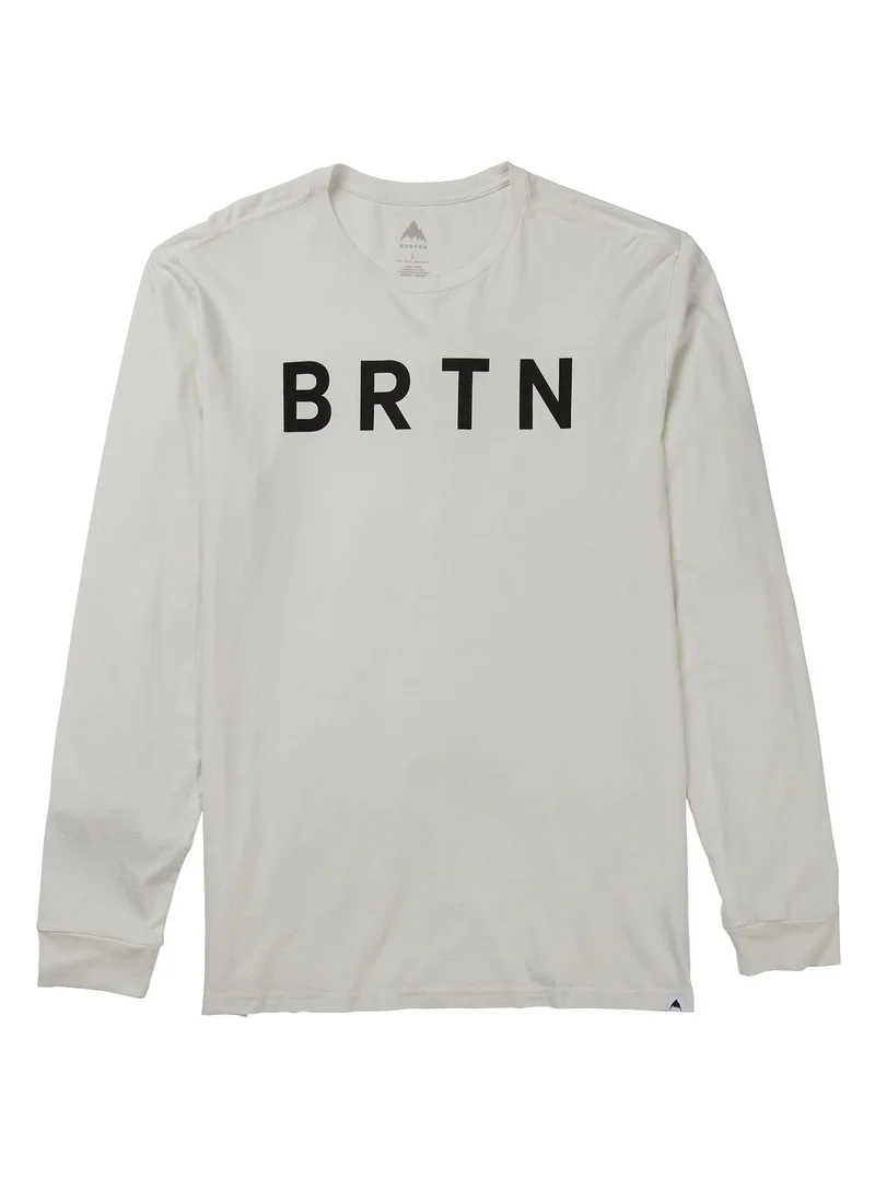 The Burton BRTN Long Sleeve T-Shirt in white