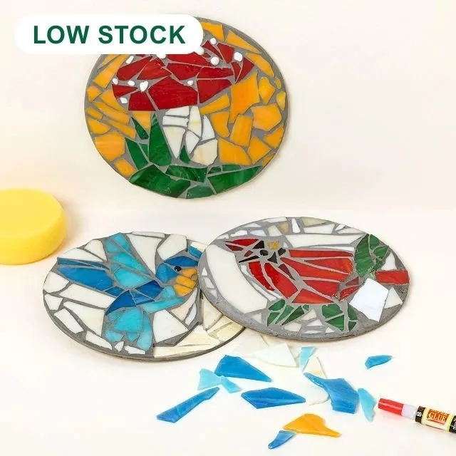 DIY Stained Glass Mosaic Kit