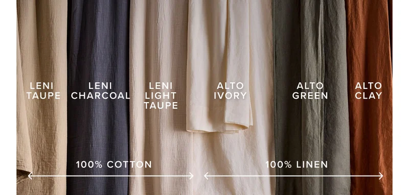 Grab duvet and pillow inserts to fill out your bedding.