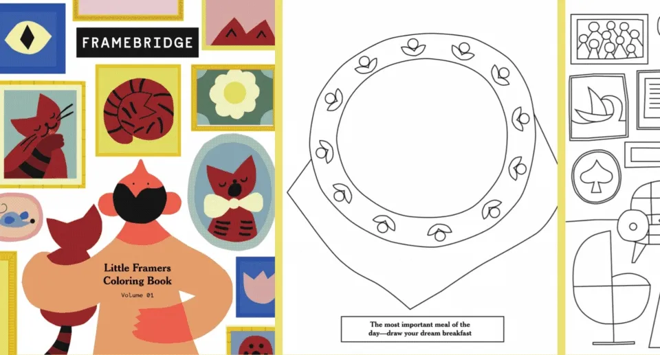 coloring book animation