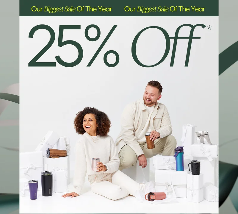 Our Biggest Sale Of The Year - 25% Off*