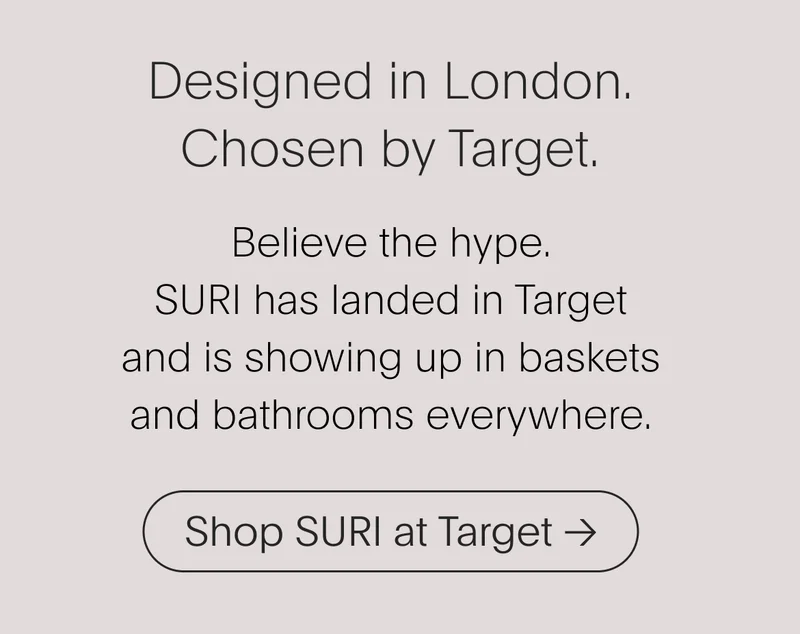 real baskets. real bathrooms. real switches - shop suri at target