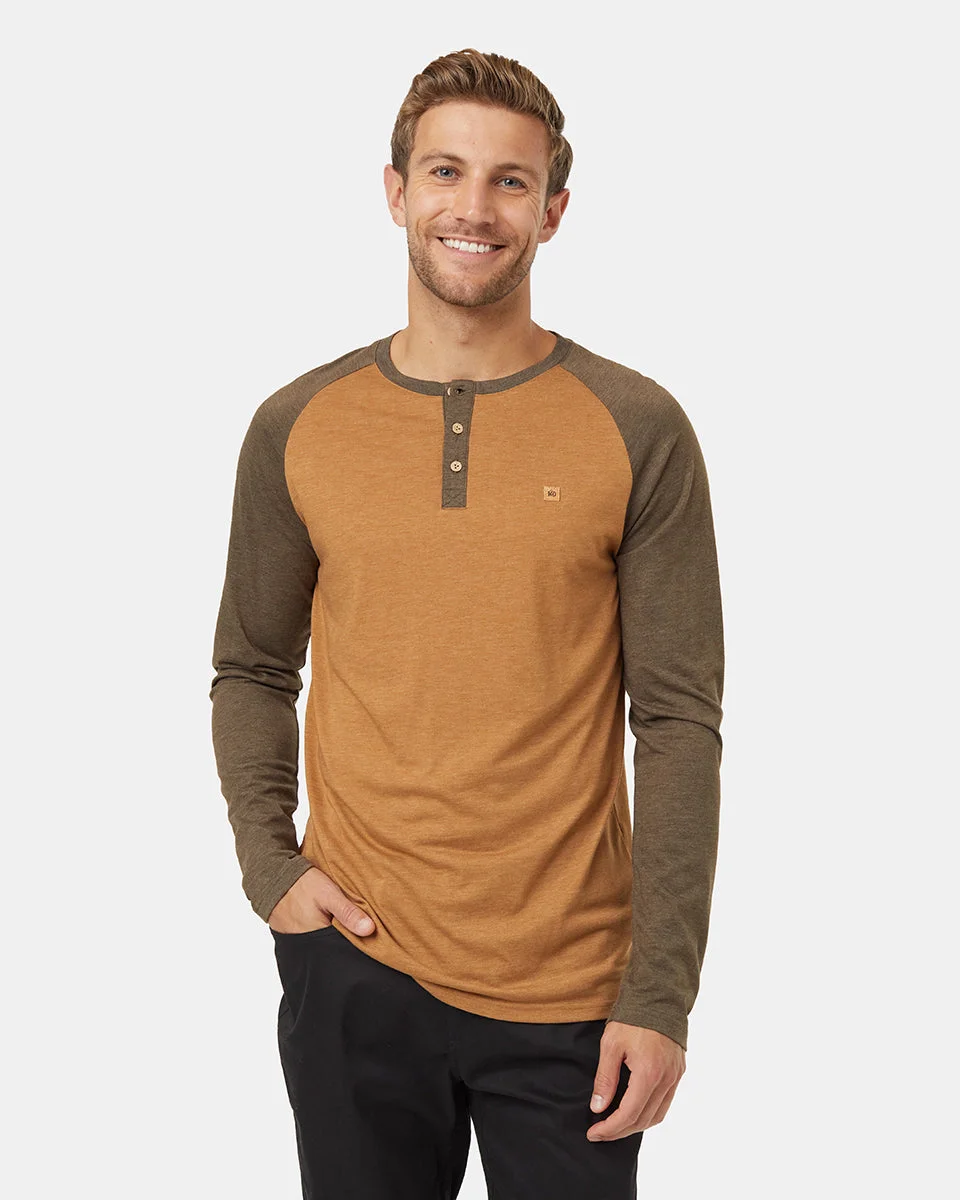 Image of TreeBlend Classic Henley Longsleeve