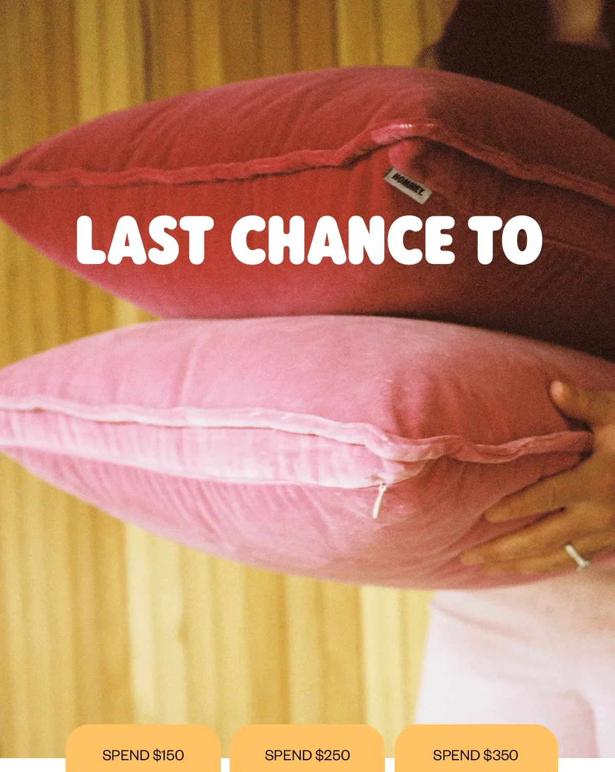 LAST CHANCE TO SPEND & SAVE