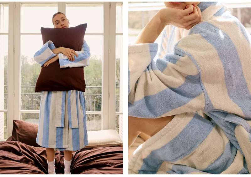 Resort Stripes Robe
