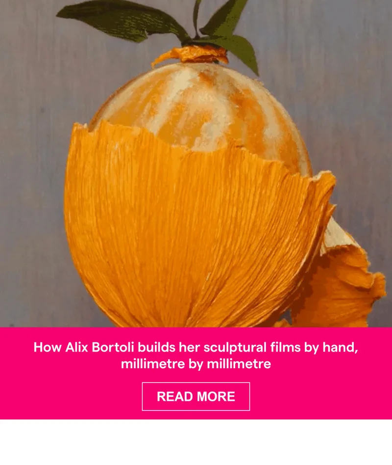 How Alix Bortoli builds her sculptural films by hand, millimetre by millimetre