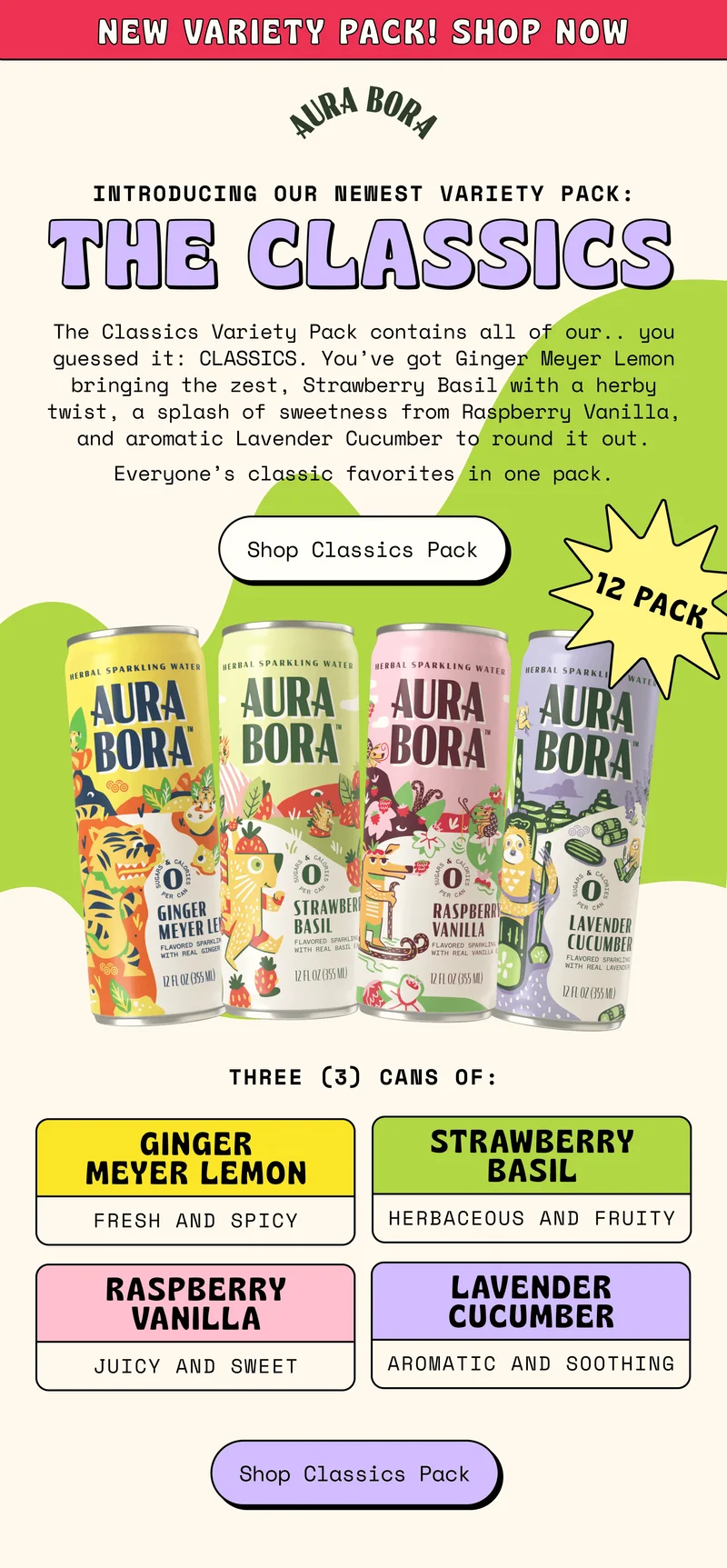 aura bora classics pack