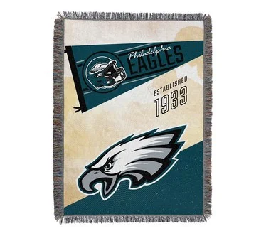 NFL 50" x 64" Woven Tapestry w/ Numbered Certificate