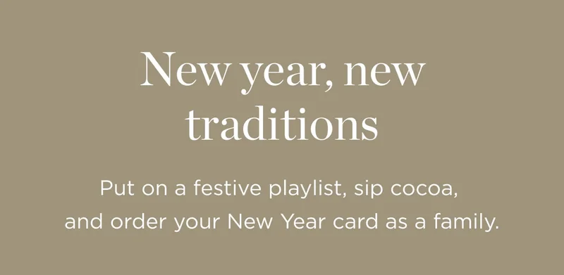 New Year, New Traditions