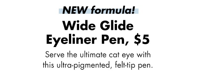 Serve the ultimate cat eye with this ultra-pigmented, felt-tip pen