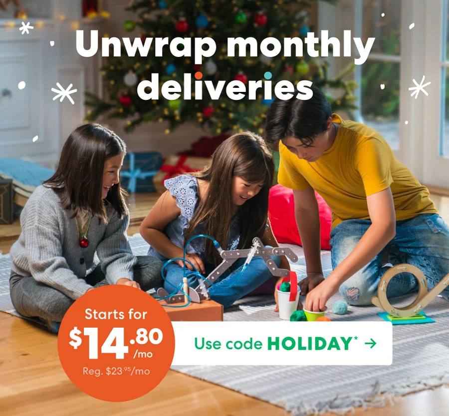 Unwrap monthly deliveries
