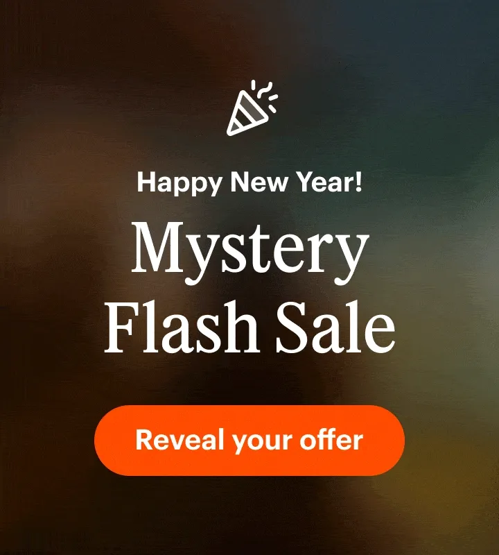 Happy New Year! Email exclusive mystery offer!