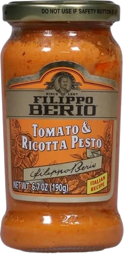 Image of Filippo Berio Tomato & Ricotta Pesto Sauce