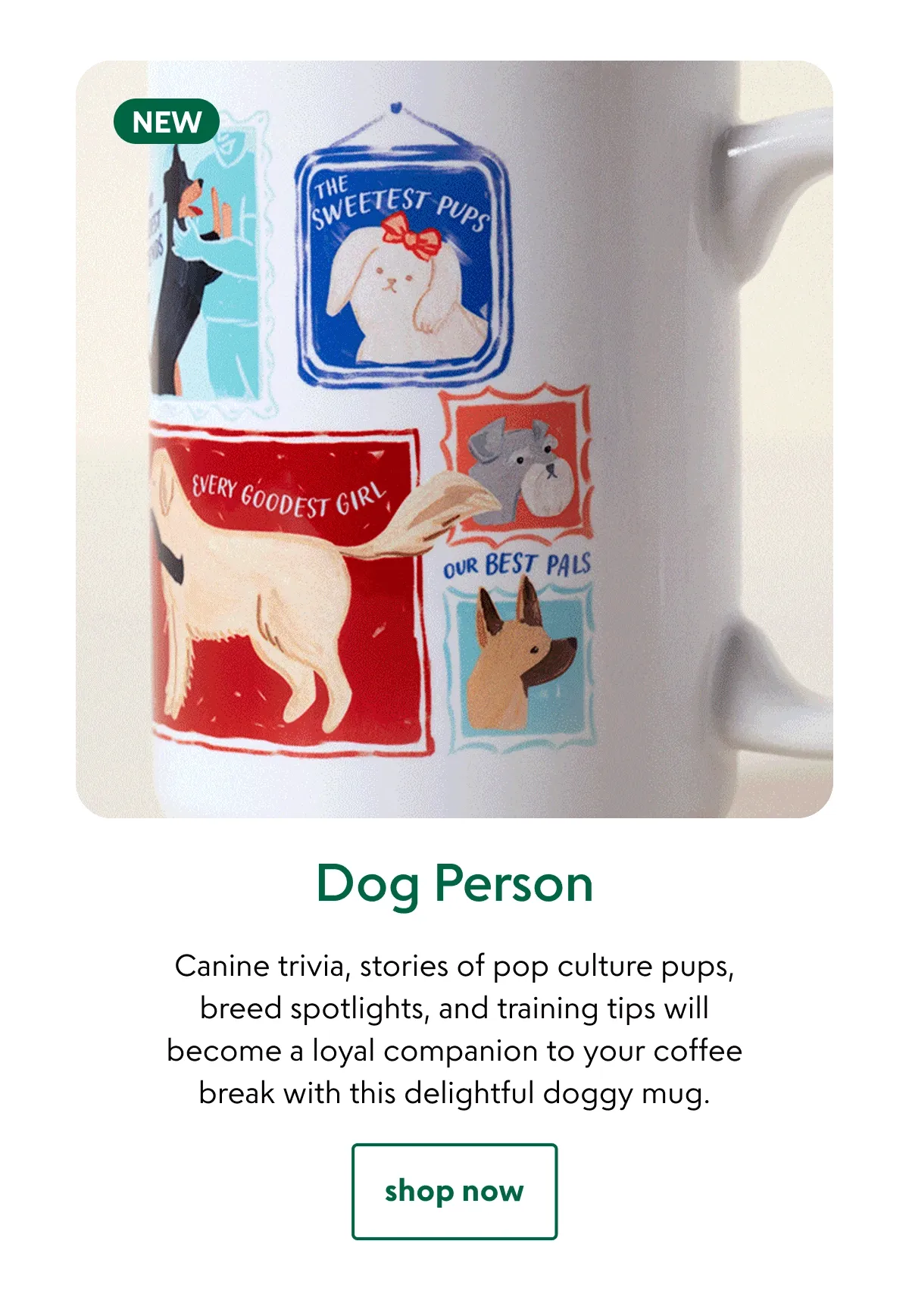Dog Person Interactive QR Mug