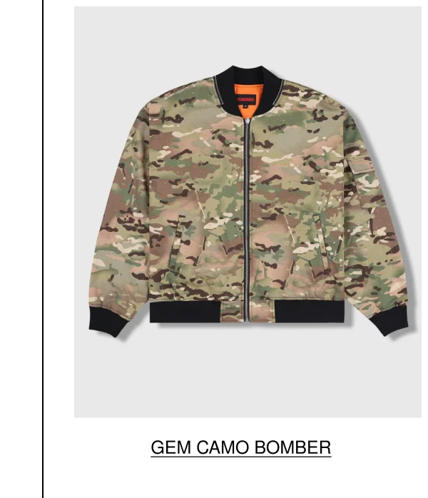 GEM CAMO BOMBER