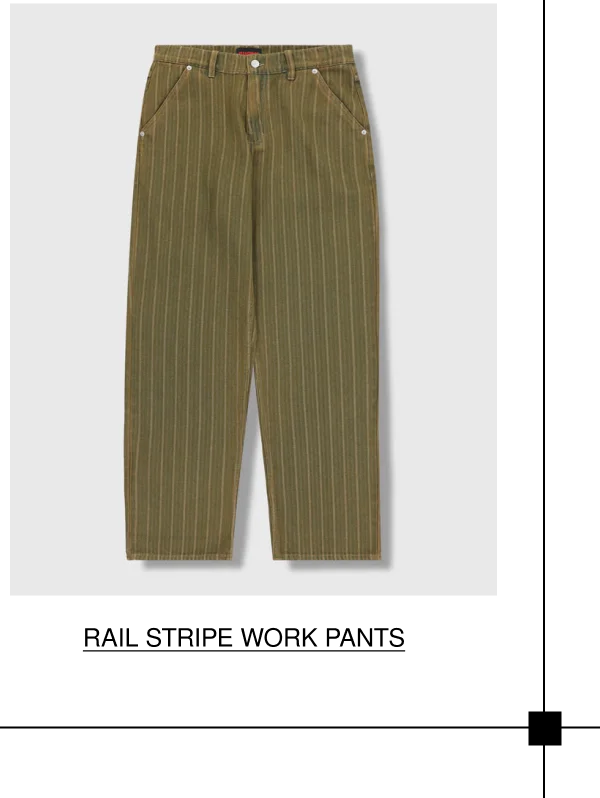 RAIL STRIPE WORK PANTS