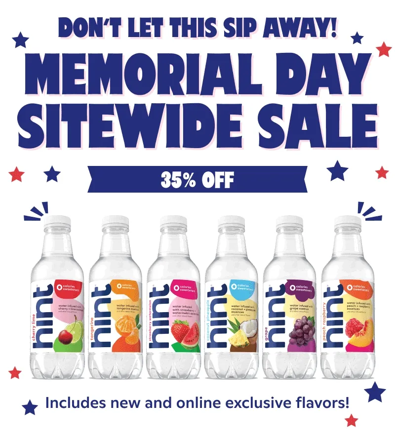 Don't let this sip away: Memorial Day Sitewide Sale. 35% off!
