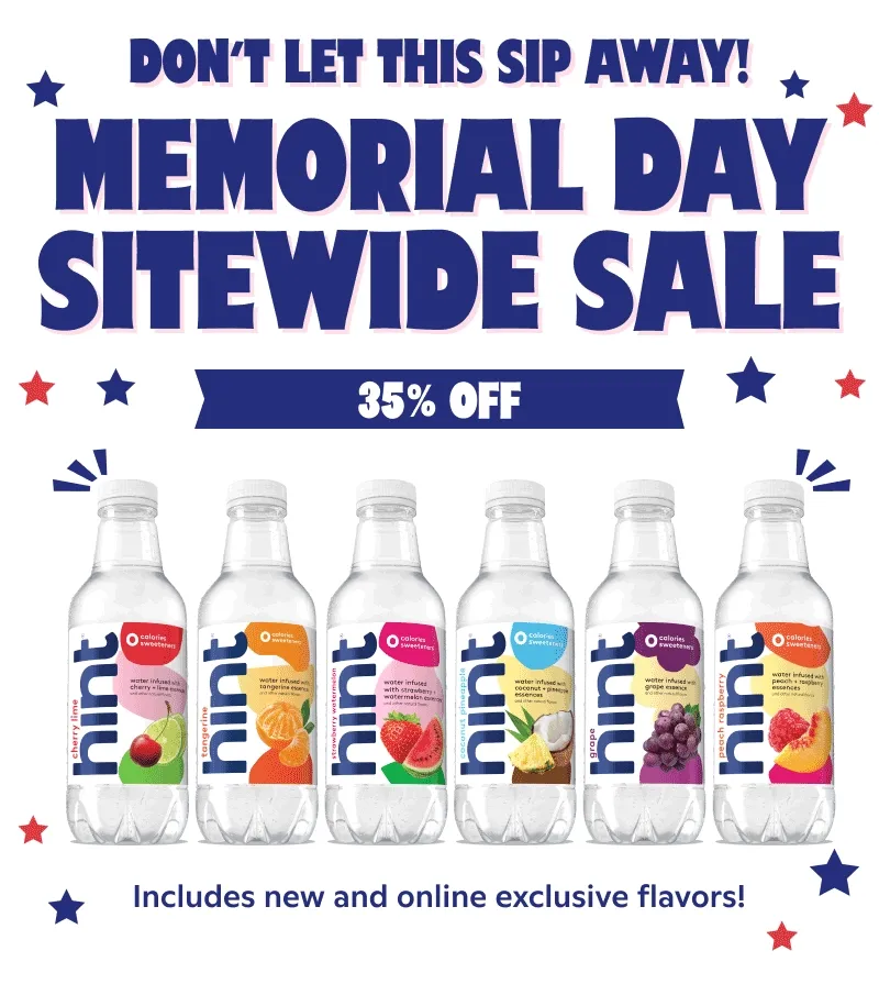 Don't let this sip away: Memorial Day Sitewide Sale. 35% off!