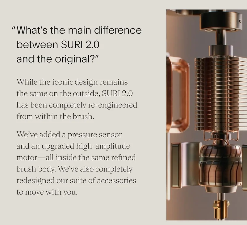 What’s the main difference between SURI 2.0 and the original?”