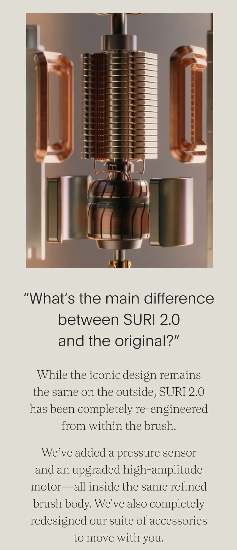 What’s the main difference between SURI 2.0 and the original?”